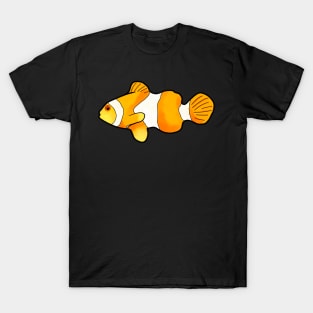 Clown Fish Artistic Ocean Marine Life Aquarium T-Shirt